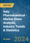 Italy Pharmaceutical - Market Share Analysis, Industry Trends & Statistics, Growth Forecasts 2019 - 2029 - Product Image