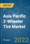 Asia Pacific 2-Wheeler Tire Market - Growth, Trends, COVID-19 Impact, and Forecasts (2022 - 2027) - Product Image