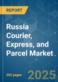 Russia Courier, Express, and Parcel (CEP) Market - Growth, Trends, COVID-19 Impact, and Forecasts (2023 - 2028)- Product Image