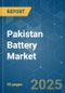 Pakistan Battery Market - Growth, Trends, COVID-19 Impact, and Forecasts (2022 - 2027) - Product Thumbnail Image