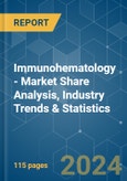Immunohematology - Market Share Analysis, Industry Trends & Statistics, Growth Forecasts 2019 - 2029- Product Image