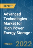 Advanced Technologies Market for High Power Energy Storage - Growth, Trends, COVID-19 Impact, and Forecasts (2022 - 2027)- Product Image
