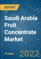 Saudi Arabia Fruit Concentrate Market - Growth, Trends and Forecasts (2022 - 2027) - Product Thumbnail Image
