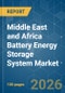 Middle East and Africa Battery Energy Storage System (BESS) - Market Share Analysis, Industry Trends & Statistics, Growth Forecasts (2026-2031) - Product Image