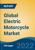 Global Electric Motorcycle Market, Segmented By Type (Standard, Cruiser, Sports), By Range (Less than 50 Km, 50-100 Km, 101-150 Km, Above 150 Km), By Battery Capacity, By Battery Type, By Region, Competition Forecast and Opportunities, 2026- Product Image