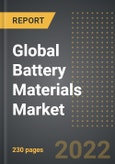 Global Battery Materials Market (2022 Edition) - Analysis By Battery Type (Lead Acid, Lithium-Based, Others), End User (Industrial, Portable Devices, Automotive), By Region, By Country: Market Insights and Forecast with Impact of Covid-19 (2021-2026)- Product Image