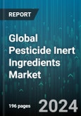 Global Pesticide Inert Ingredients Market by Form (Dry, Liquid), Pesticide (Bactericides & Larvicides, Fungicides, Herbicides), Source - Forecast 2024-2030- Product Image