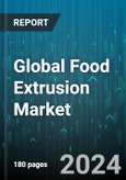 Global Food Extrusion Market by Extruder (Contra Twin Screw Extruders, Single Screw Extruders, Twin Screw Extruders), Food Product (Bread, Breakfast Cereals, Flours & Starches), Process - Forecast 2024-2030- Product Image
