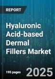 Hyaluronic Acid-based Dermal Fillers Market by Product Type (Duplex Fillers, Single-Phase Fillers), Ingredient Source (Animal-Based, Non-Animal Based), Treatment Duration, Gender, Age Group, Application, Distribution Channel, End-User - Global Forecast 2025-2030- Product Image