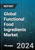 Global Functional Food Ingredients Market by Type (Antioxidants, Carotenoids, Omega-3 Fatty Acids), Source (Natural, Synthetic), Health Benefits, Application - Forecast 2024-2030- Product Image