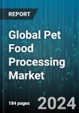 Global Pet Food Processing Market by Animal (Cat, Dog), Equipment (Baking & Drying Equipment, Forming Equipment, Mixing & Blending Equipment) - Forecast 2024-2030- Product Image