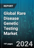 Global Rare Disease Genetic Testing Market by Disease Type (Cancer, Cardiovascular Disorders, Dermatology Diseases), Technology (Array Technology, FISH, Karyotyping), Specialty, End-User - Forecast 2023-2030- Product Image