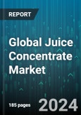 Global Juice Concentrate Market by Type (Fruit Concentrate, Vegetable Concentrate), Distribution Channel (Offline Mode, Online Mode), Application - Forecast 2024-2030- Product Image