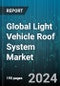 Global Light Vehicle Roof System Market by Material (Composites, Glass, Metals), Technology (Retractable Hard-Top Roofs, Retractable Soft-Top Roofs, Solar Roofs), Vehicles, Distribution Channel - Forecast 2024-2030 - Product Thumbnail Image