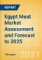 Egypt Meat Market Assessment and Forecast to 2025 - Analyzing Product Categories and Segments, Distribution Channel, Competitive Landscape, Packaging and Consumer Segmentation - Product Thumbnail Image