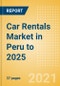 Car Rentals (Self Drive) Market in Peru to 2025 - Fleet Size, Rental Occasion and Days, Utilization Rate and Average Revenue Analytics - Product Thumbnail Image