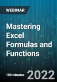 3-Hour Virtual Seminar on Mastering Excel Formulas and Functions - Webinar (Recorded)- Product Image