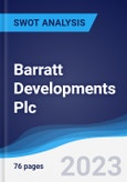 Barratt Developments Plc - Strategy, SWOT and Corporate Finance Report- Product Image
