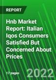 Hnb Market Report: Italian Iqos Consumers Satisfied But Concerned About Prices- Product Image