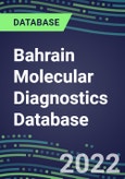 2021-2026 Bahrain Molecular Diagnostics Database: Market Shares and Forecasts for 100 Tests - Infectious and Genetic Diseases, Cancer, Forensic and Paternity Testing- Product Image