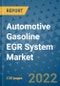 Automotive Gasoline EGR System Market Outlook in 2022 and Beyond: Trends, Growth Strategies, Opportunities, Market Shares, Companies to 2030 - Product Image