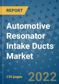 Automotive Resonator Intake Ducts Market Outlook in 2022 and Beyond: Trends, Growth Strategies, Opportunities, Market Shares, Companies to 2030- Product Image