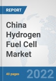 China Hydrogen Fuel Cell Market: Prospects, Trends Analysis, Market Size and Forecasts up to 2027- Product Image