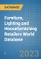 Furniture, Lighting and Housefurnishing Retailers World Database - Product Image