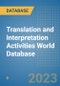 Translation and Interpretation Activities World Database - Product Thumbnail Image