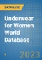 Underwear for Women World Database - Product Image