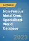 Non-Ferrous Metal Ores, Specialised World Database - Product Thumbnail Image