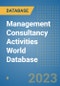 Management Consultancy Activities World Database - Product Image