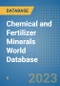 Chemical and Fertilizer Minerals World Database - Product Image