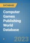Computer Games Publishing World Database - Product Image
