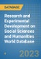 Research and Experimental Development on Social Sciences and Humanities World Database - Product Image