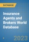 Insurance Agents and Brokers World Database - Product Image