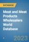 Meat and Meat Products Wholesalers World Database - Product Image