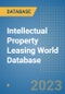 Intellectual Property Leasing World Database - Product Image
