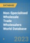 Non-Specialised Wholesale Trade Wholesalers World Database - Product Image