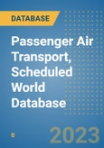 Passenger Air Transport, Scheduled World Database- Product Image