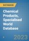Chemical Products, Specialised World Database - Product Image