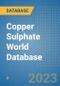 Copper Sulphate World Database - Product Image