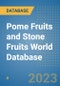 Pome Fruits and Stone Fruits World Database - Product Thumbnail Image