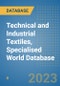 Technical and Industrial Textiles, Specialised World Database - Product Thumbnail Image