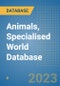 Animals, Specialised World Database - Product Image