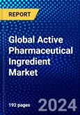 Global Active Pharmaceutical Ingredient Market (2021-2026) by Ingredient, Synthesis Type, Molecule Type, Product Type, Manufacturing Type, Geography, Competitive Analysis and the Impact of Covid-19 with Ansoff Analysis- Product Image
