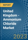 United Kingdom - Ammonium Chloride - Market Analysis, Forecast, Size, Trends and Insights. Update: COVID-19 Impact- Product Image