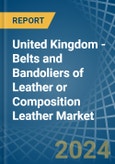 United Kingdom - Belts and Bandoliers of Leather or Composition Leather - Market Analysis, Forecast, Size, Trends and Insights. Update: COVID-19 Impact- Product Image