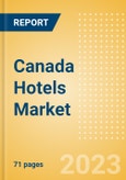 Canada Hotels Market Size by Rooms (Total, Occupied, Available), Revenues, Customer Type (Business and Leisure), Hotel Categories (Budget, Midscale, Upscale, Luxury), and Forecast to 2026- Product Image