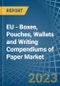 EU - Boxes, Pouches, Wallets and Writing Compendiums of Paper - Market Analysis, Forecast, Size, Trends and Insights. Update: COVID-19 Impact - Product Image